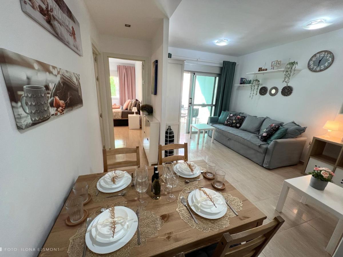 Isla Feliz In Golf Del Sur Cozy With Terrace, Pool & Parking Appartement